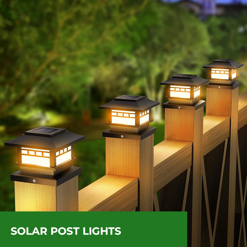 Solar Post Lights