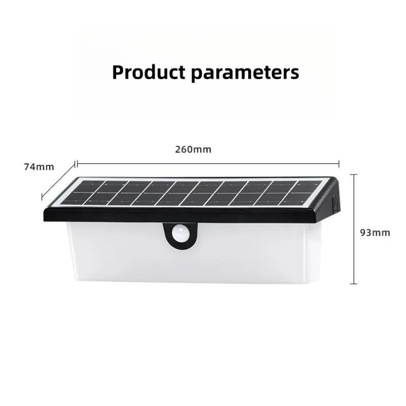 SOLAR MOTION WALL LIGHTS