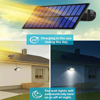 106LED SOLAR LED FLOODLIGHT WITH MOTION SENSOR