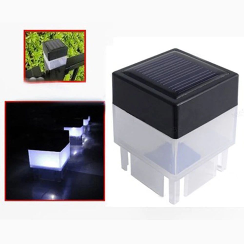 Solar Post Lamp Outdoor Garden Light LED Lawn Fence Landscape Lights For Residential Areas Courtyards Gardens