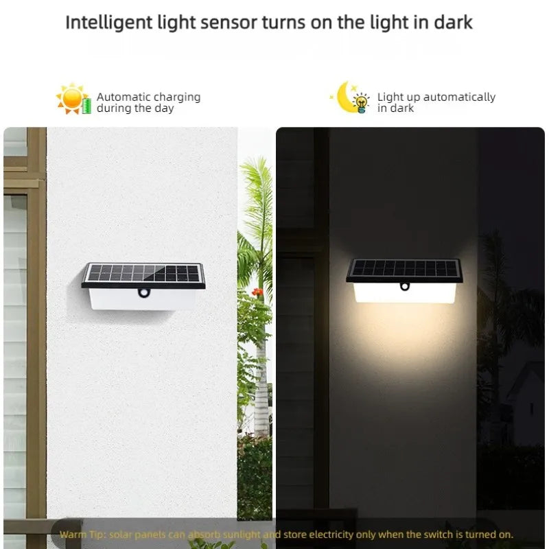 SOLAR MOTION WALL LIGHTS