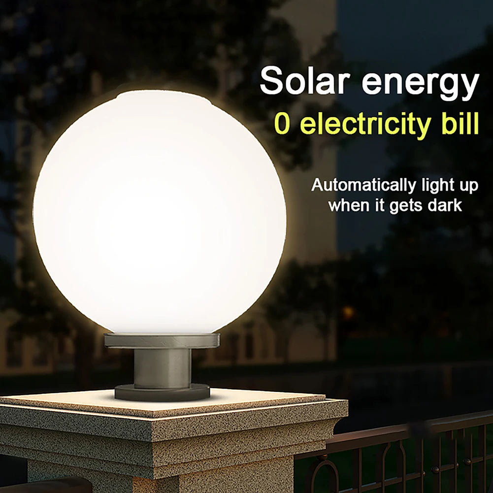 LED SOLAR BALL WALL LIGHT