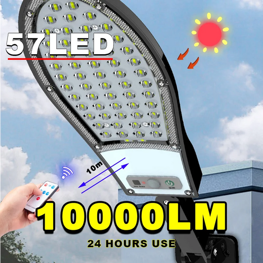 150㎡ Solar Motion Sensor Outdoor 57/46LED Garden Garage Lights Powered Waterproof Street Light 10000LM Lighting Solar Wall Lamp  SECURITY LIGHT FOR UK MARKET