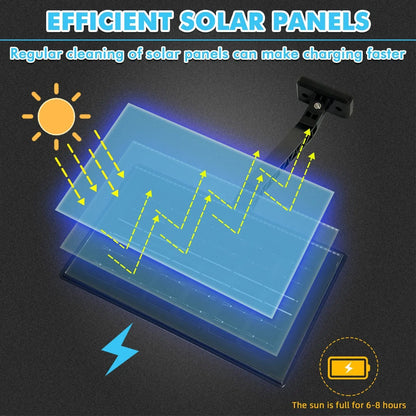 OUTDOOR SOLAR FLOODLIGHT WITH SENSOR LAMP 138 LED WATERPROOF WIRELESS PLUS REMOTE CONTROL