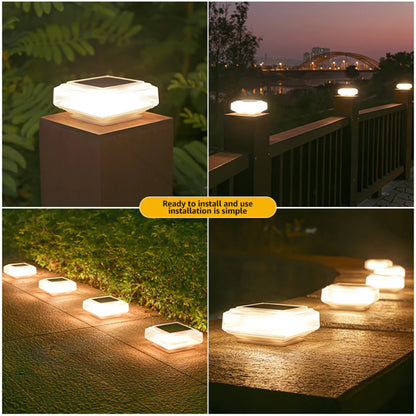 SOLAR POST CAP LIGHTS