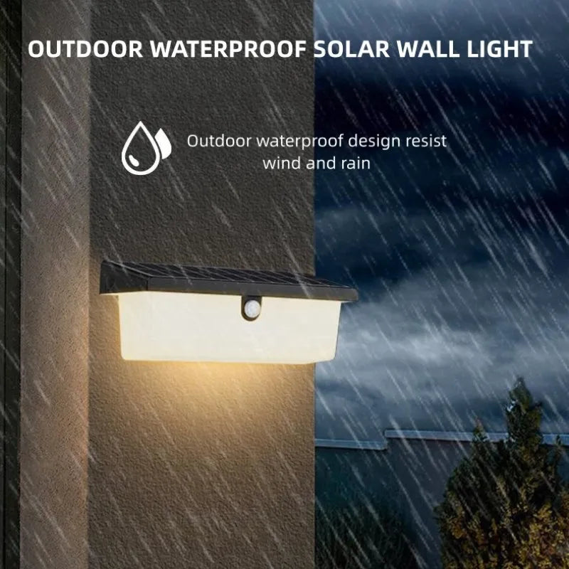 SOLAR MOTION WALL LIGHTS