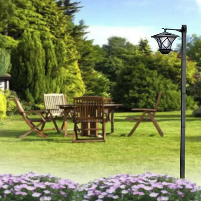 1.5M LED SOLAR POWERED TRADITIONAL STREET LAMP